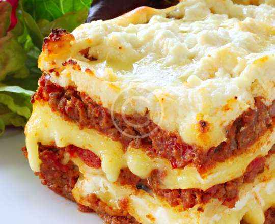 Three-Meat Special Lasagna