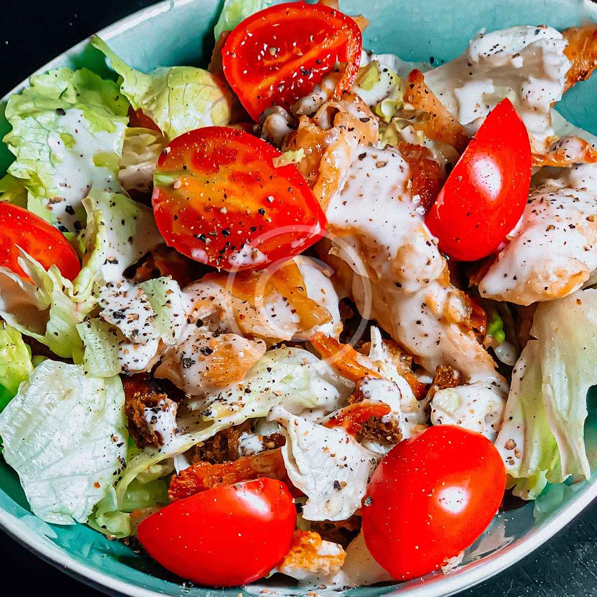 Italian Stuffed Tomatoes Salad